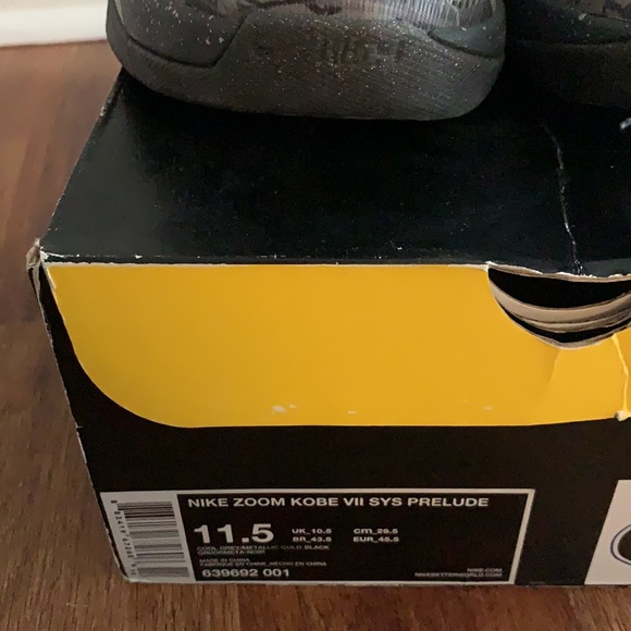 Kobe 7 Prelude size 11.5